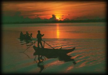 Sur la fleuve de Nam Can - Minh Hai
